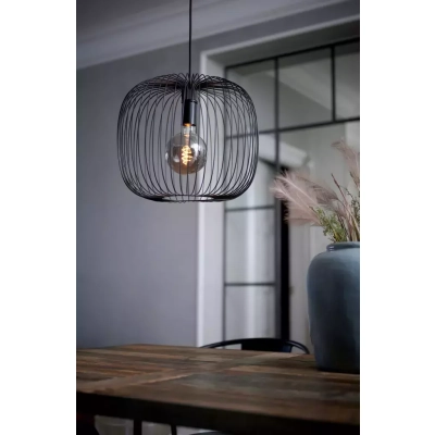 Beroni 40 lampa wisząca E27 czarna 2213313003