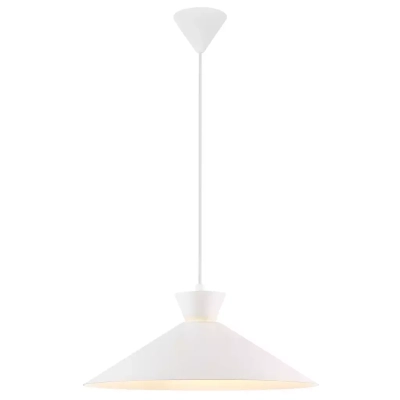 Dial 45 lampa wisząca E27 biała 2213353001 Nordlux