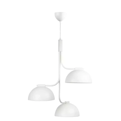 Tullio lampa wisząca 3xE14 biała 2220033001 Nordlux