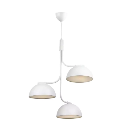 Tullio lampa wisząca 3xE14 biała 2220033001 Nordlux