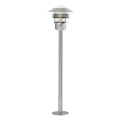 Vejers Stainless steel IP54 lampa stojąca E27 25118034 Nordlux