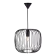 Beroni 40 lampa wisząca E27 czarna 2213313003 Nordlux