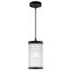 Coupar IP54 lampa wisząca E27 czarna 2218053003 Nordlux