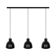 Pop 3 lampa wisząca 3xE27 czarna 2213633003 Nordlux