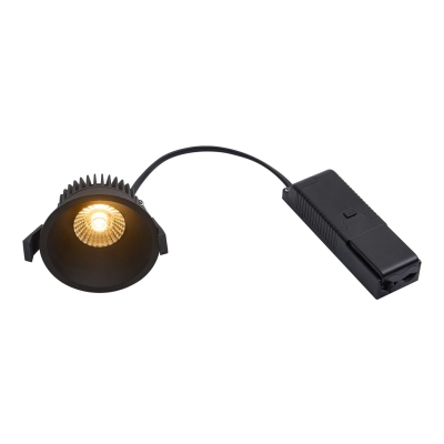 Albric lampa wbudowywana IP44 1xLED czarna 2310340003