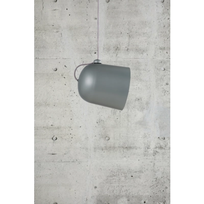 Angle lampa wisząca 1xE27 szara 2020673011