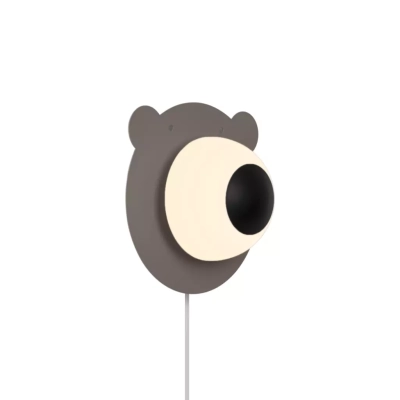 Brunabear lampa ścienna 1xE14 brązowa 2312951018 Nordlux