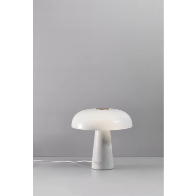 Glossy lampka stołowa 1xE27 biała 2020505001