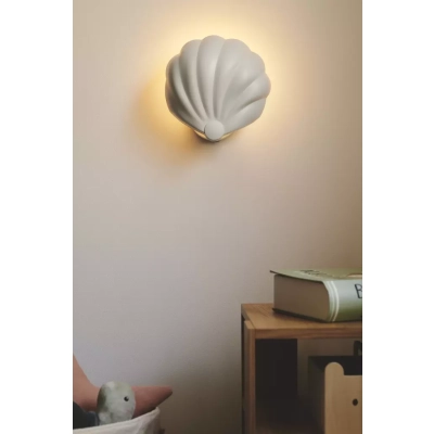 Konchi lampa ścienna 1xE14 biała 2312901001