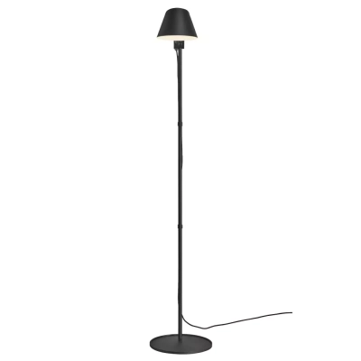 Stay lampa podłogowa 1xE27 czarna 2020464003 Nordlux