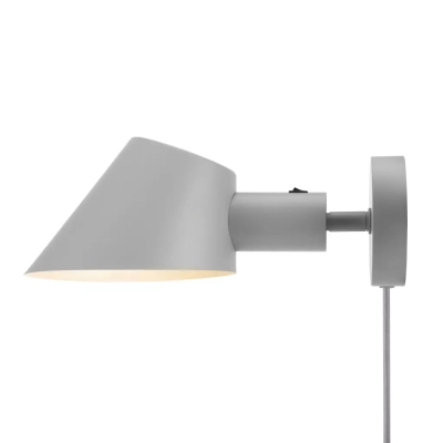 Stay lampa ścienna 1xE27 szara 2220381010 Nordlux