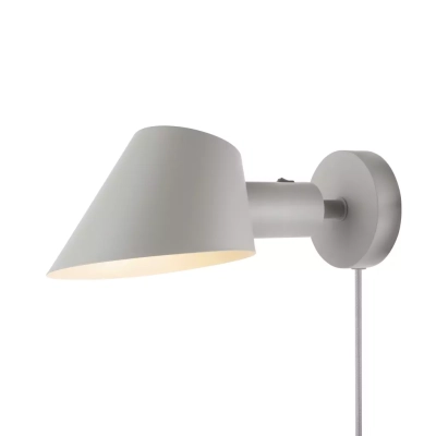 Stay lampa ścienna 1xE27 szara 2220381010 Nordlux