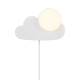 Skykucloud lampa ścienna 1xE14 biała 2312971001 Nordlux