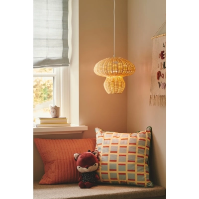 Allie lampa wisząca 1xE27 drewno 2412753060