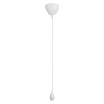 Basic lampa wisząca bez abażura 1xE27 biała 2412013001 Nordlux