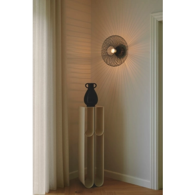 Beroni lampa sufitowa 1xE27 czarna 2412336003