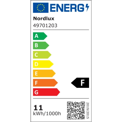 Canto 2 IP44 kinkiet LED 10,6W 500lm 3000K czarny 49701203