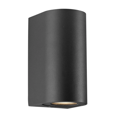 Canto Maxi 2 IP44 kinkiet 2xGU10 czarny 49721203 Nordlux
