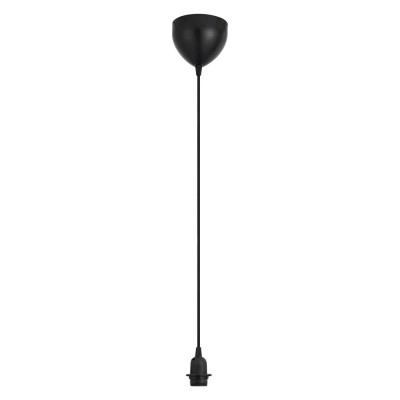 Delux lampa wisząca bez abażura 1xE27 czarna 2412023003 Nordlux