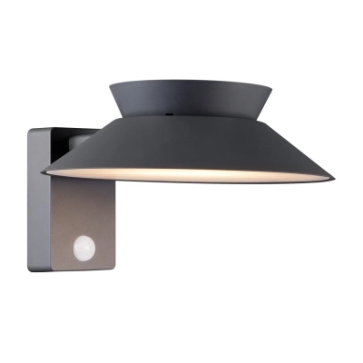 Justina Solar IP44 kinkiet LED 5W 400lm 3000K antracytowy 2418071050 Nordlux
