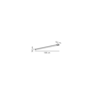 Marisol 100 IP65 lampa sufitowa LED 13,5W 1500lm 4000K biała 2410176101