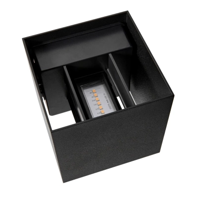 Milda kubi IP44 kinkiet LED 4,9W 290lm 3000K czarny 2418331003