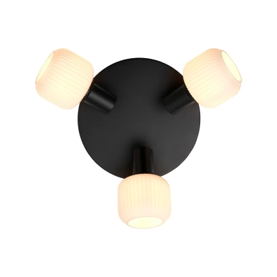 Milford Mini 3 lampa sufitowa 3xE14 czarna 2412606003