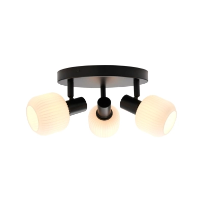 Milford Mini 3 lampa sufitowa 3xE14 czarna 2412606003