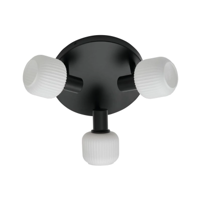 Milford Mini 3 lampa sufitowa 3xE14 czarna 2412606003