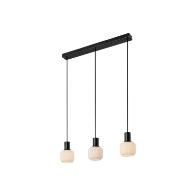 Milford Mini 3 lampa wisząca 3xE14 czarna 2412623003 Nordlux