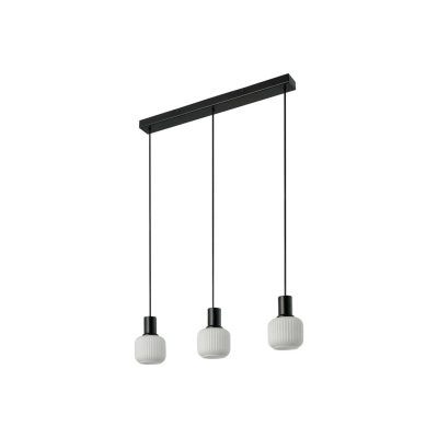Milford Mini 3 lampa wisząca 3xE14 czarna 2412623003
