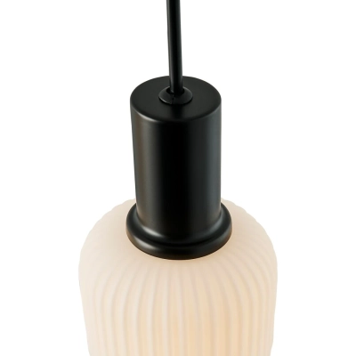 Milford Mini 3 lampa wisząca 3xE14 czarna 2412623003