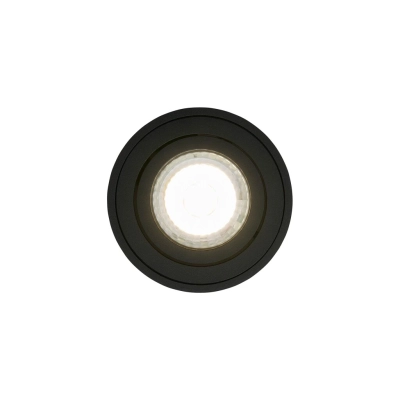 Sabonis lampa sufitowa 1xGU10 czarna 2410220103
