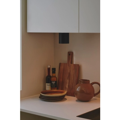 Sabonis lampa sufitowa 1xGU10 czarna 2410220103