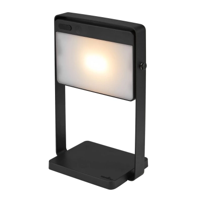 Saulio Solar IP44 lampka stołowa LED 3,5W 200lm 3000K czarna 2418035003
