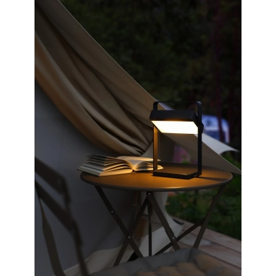 Saulio Solar IP44 lampka stołowa LED 3,5W 200lm 3000K czarna 2418035003