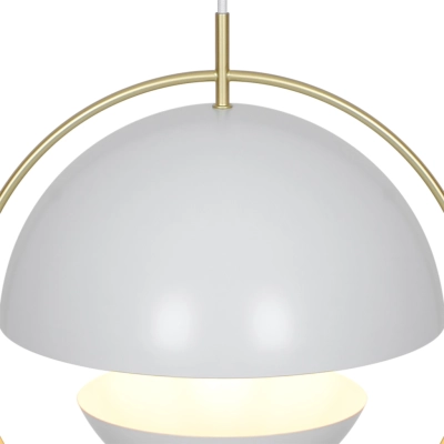Tavia lampa wisząca 1xE27 biała 2412353001