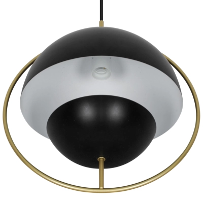 Tavia lampa wisząca 1xE27 czarna 2412353003