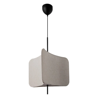 Tinto lampa wisząca 1xE27 czarna 2412173003