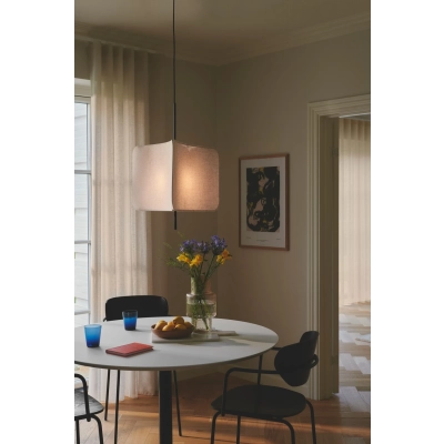 Tinto lampa wisząca 1xE27 czarna 2412173003