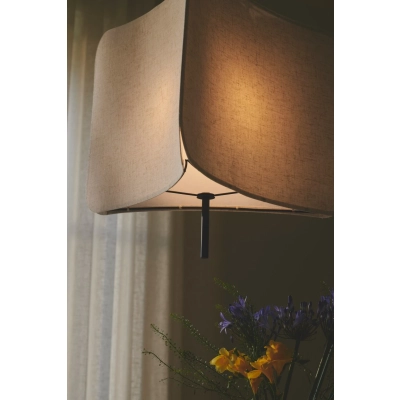 Tinto lampa wisząca 1xE27 czarna 2412173003