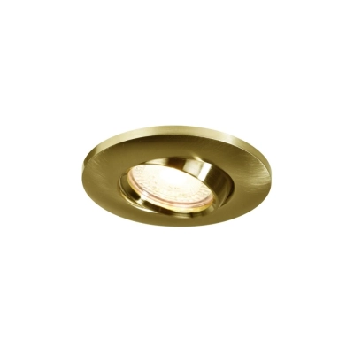 Umberto IP44 lampa wbudowywana 1xGU10 mosiądz 2210100035