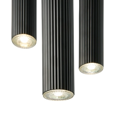 Vico 3 lampa wisząca 3xGU10 czarna 2412123003