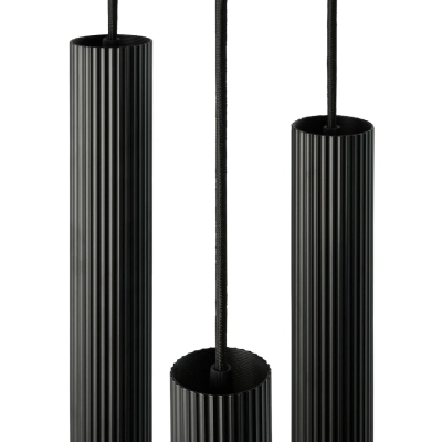 Vico 3 lampa wisząca 3xGU10 czarna 2412123003