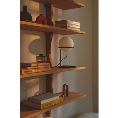 Wilson lampka stołowa 1xG9 czarna 2412575003