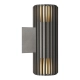 Aludra Double IP54 kinkiet 2xE27 antracytowy 2418121250