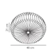 Belloy 40 lampa sufitowa 2xE27 biała 2412456001