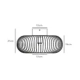 Beroni lampa sufitowa 1xE27 czarna 2412336003
