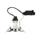 Canis 3 zestaw trzech lamp wbudowywanych 1xGU10 czarny 49330103