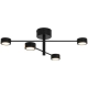 Clyde Flex 4 lampa sufitowa LED 16W 1100lm 2700K czarna 2412260103 Nordlux